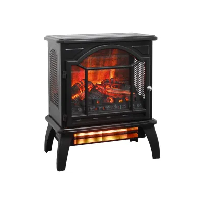 18 inch 3D  Flame Electric Infrared Quartz Fireplace Stove with remote control