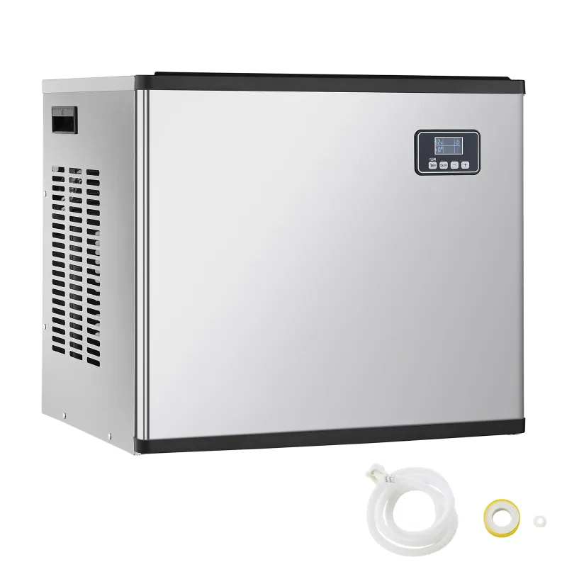 Commercial Ice Maker Machine - Head 360 lbs/Day Self-Cleaning Ice Machine,Modular Ice Cube Machine for Restaurant Hotel - Head Only