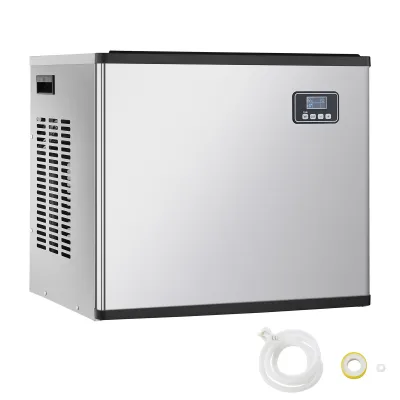 Commercial Ice Maker Machine - Head 360 lbs/Day Self-Cleaning Ice Machine,Modular Ice Cube Machine for Restaurant Hotel - Head Only