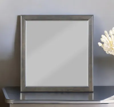 Louis Philippe Dark Gray Mirror