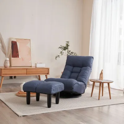 floor chair single sofa reclining chair Japanese chair lazy sofa tatami balcony reclining chair leisure sofa adjustable chair