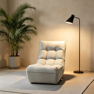 Single sofa reclining chair Japanese chair lazy sofa tatami balcony reclining chair leisure sofa adjustable chair