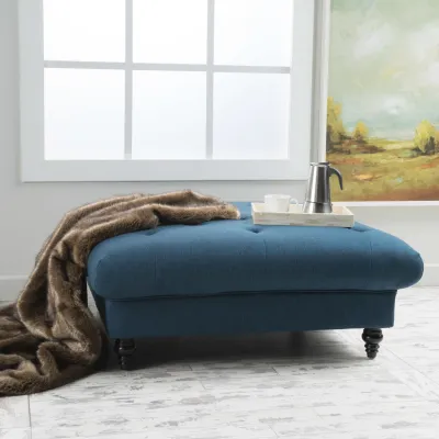 MADRID KD TUFTED OTTOMAN