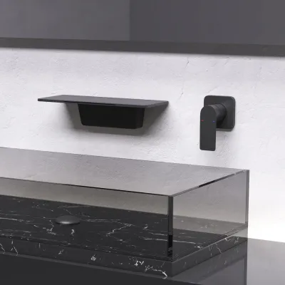Waterfall Bathroom Sink Faucet