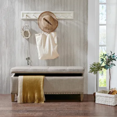 Tufted Top Soft Close Storage Bench