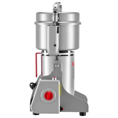750g Electric Grain Mill Grinder, 2000W 28000RPM High Speed Spice Corn Dry Grinding Machine, Stainless Steel Pulverizer Powder Machine for Dried Grains Coffee Beans Spices Nuts (270° Swing Type)