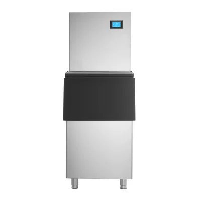 Commercial Ice Maker Machine, 360LBS/24H Ice-Making Machine with 250LBS Large Storage Bin, Auto Self-Cleaning Ice Maker with Touchscreen for Bar Cafe Restaurant Business Commercial