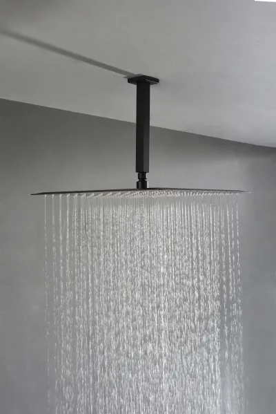 16" Matte Black Bathroom Luxury shower head