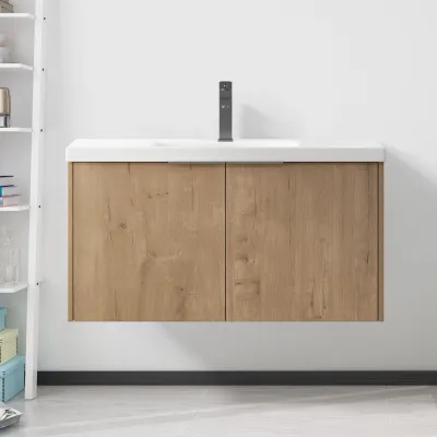 Modern Design 36 Inch Float Mounting Bathroom Vanity With Sink Soft Close Door,2 Doors-00636 IMO(KD-Packing)
