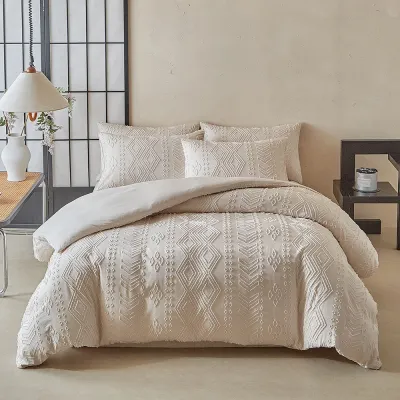 Khaki 2-3 Pcs Microfiber Duvet Cover Set, Soft Texture, Twin Full Queen King, Lightweight All-Season Bedroom Bedding